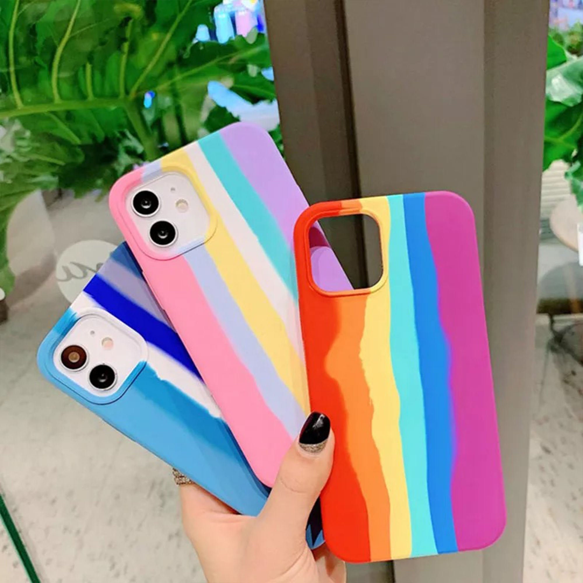 Indie Rainbow Phone Case iPhone 12 11 Pro Max case iPhone 12 | Etsy