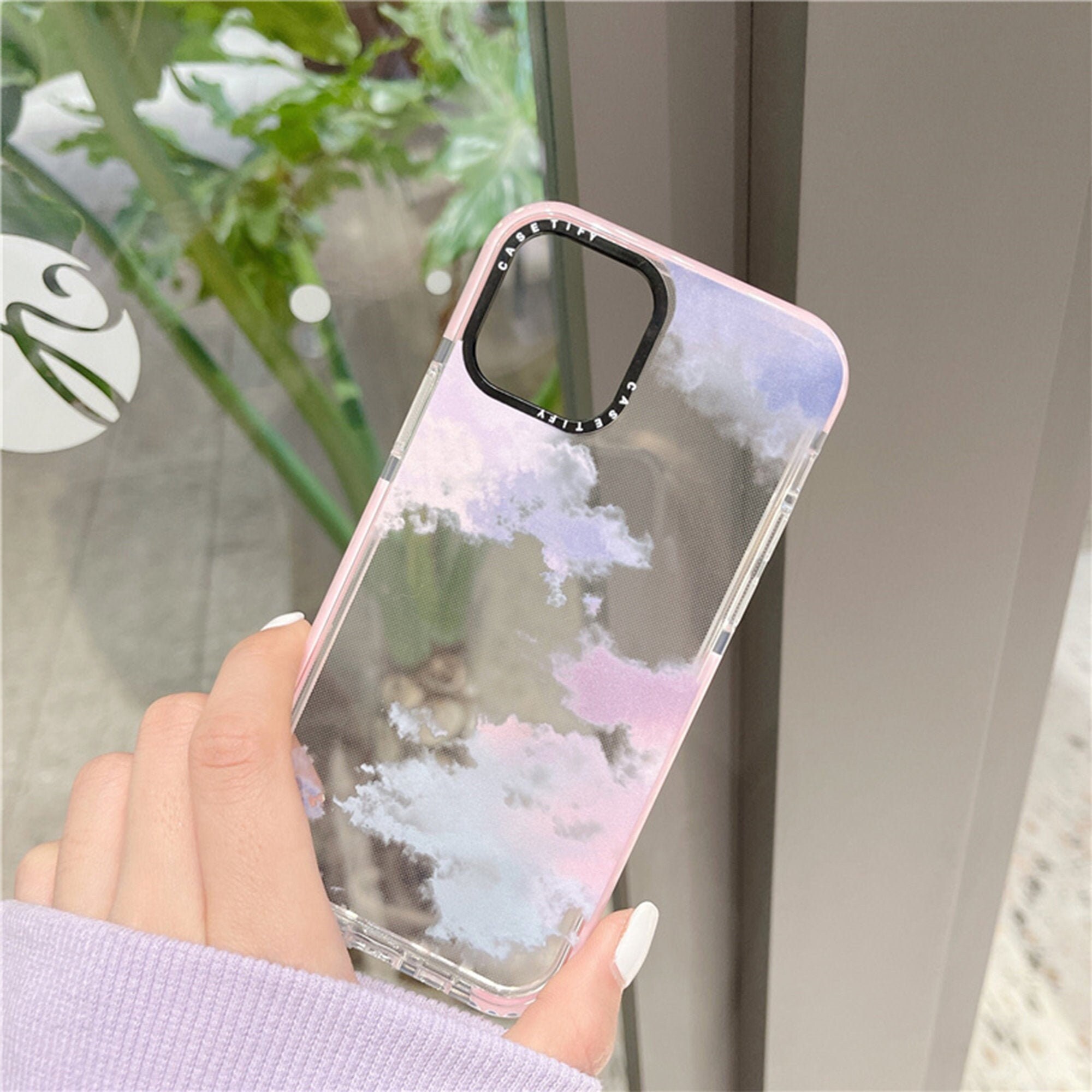 Pretty Cloud Clear Phone Case Iphone 13 12 11 Pro Max Case Etsy Ireland