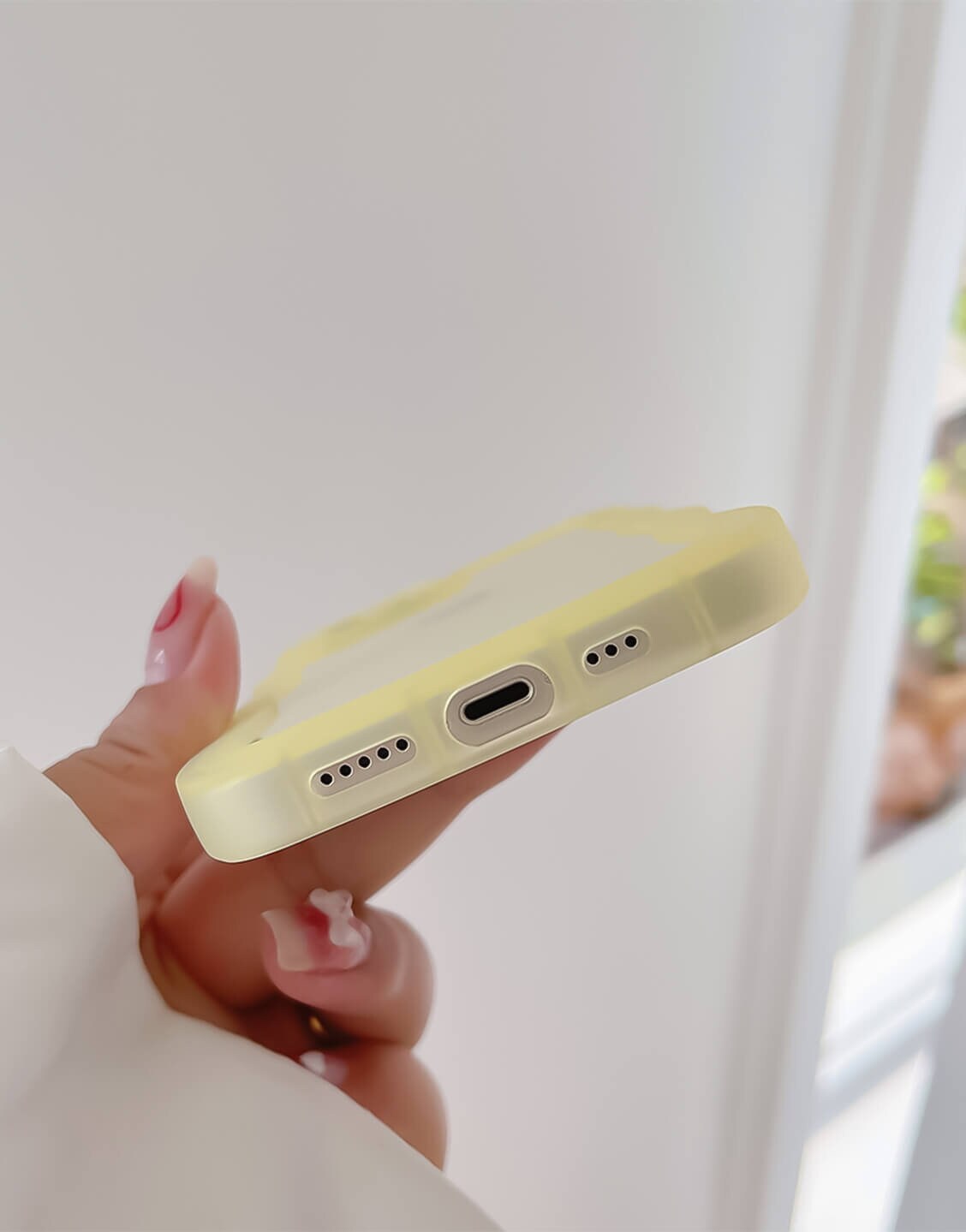  【Upgrade Secure Lock】 Nothing Ear 2 Case, Clear Soft TPU  Full-Body Shockproof Protective Cover Compatible with Nothing Ear 2  Charging Case with Lanyard and Keychain(Translucent Yellow) : Electronics