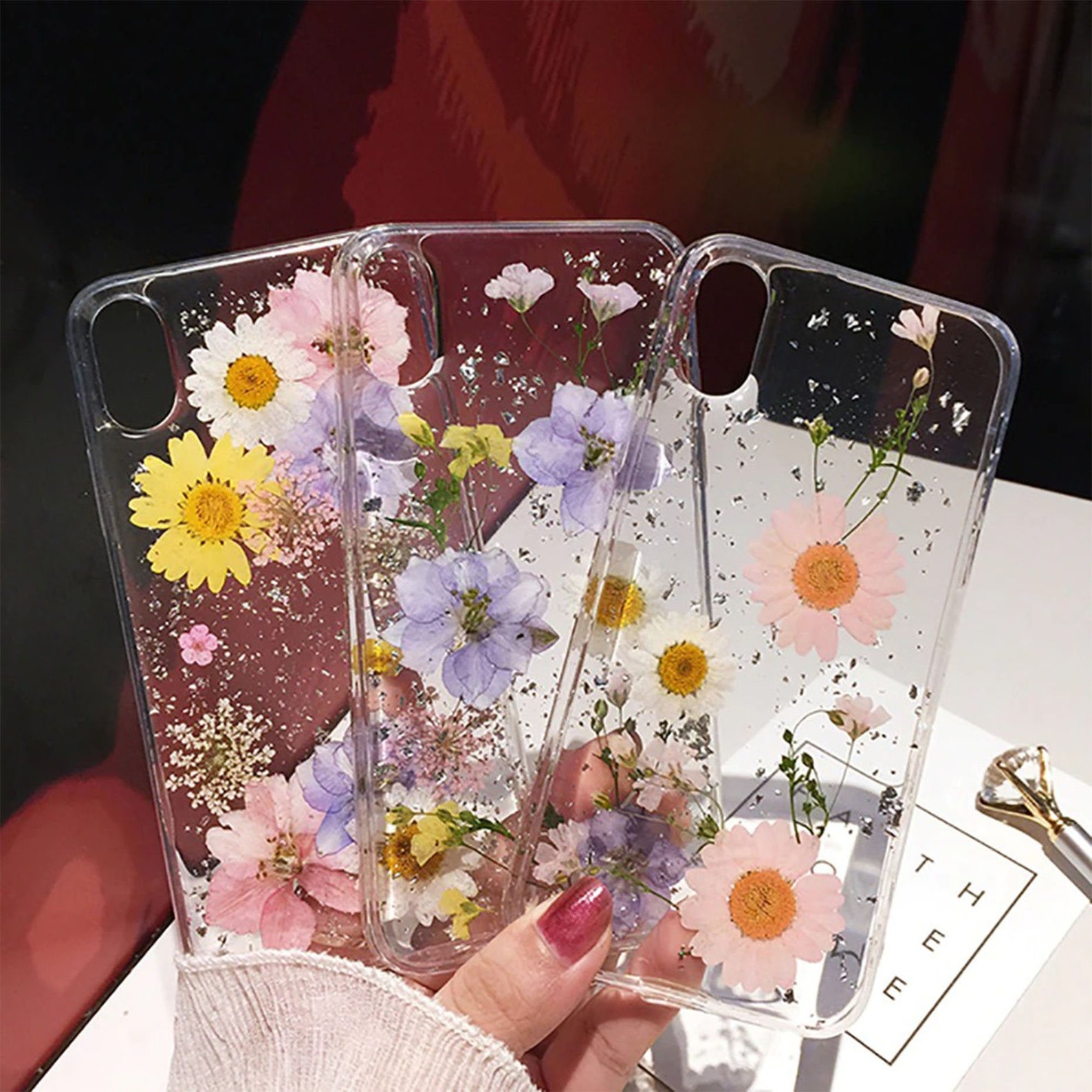 Dried Wildflowers Clear Phone Case for Iphone 14 13 12 11 Pro Etsy