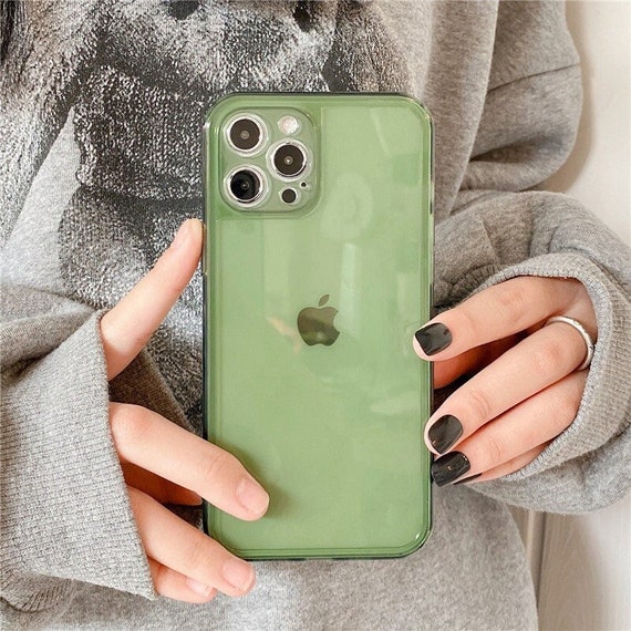 Coque iPhone 13 Mini silicone Couleur Vert Sapin 