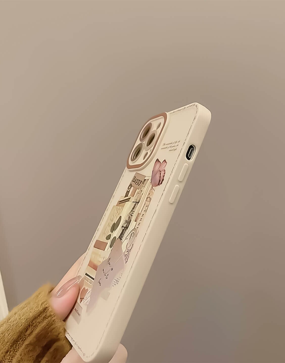 Retro Abstract Collage Art Phone Case Iphone 14 13 12 11 Pro Etsy