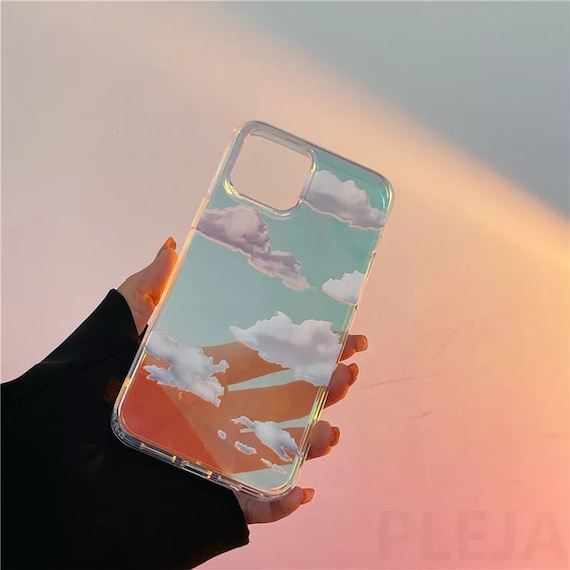 Color Frame Plating Back Clear Phone Case For iPhone 13 Pro Max 12 11 XR X  8 7 6