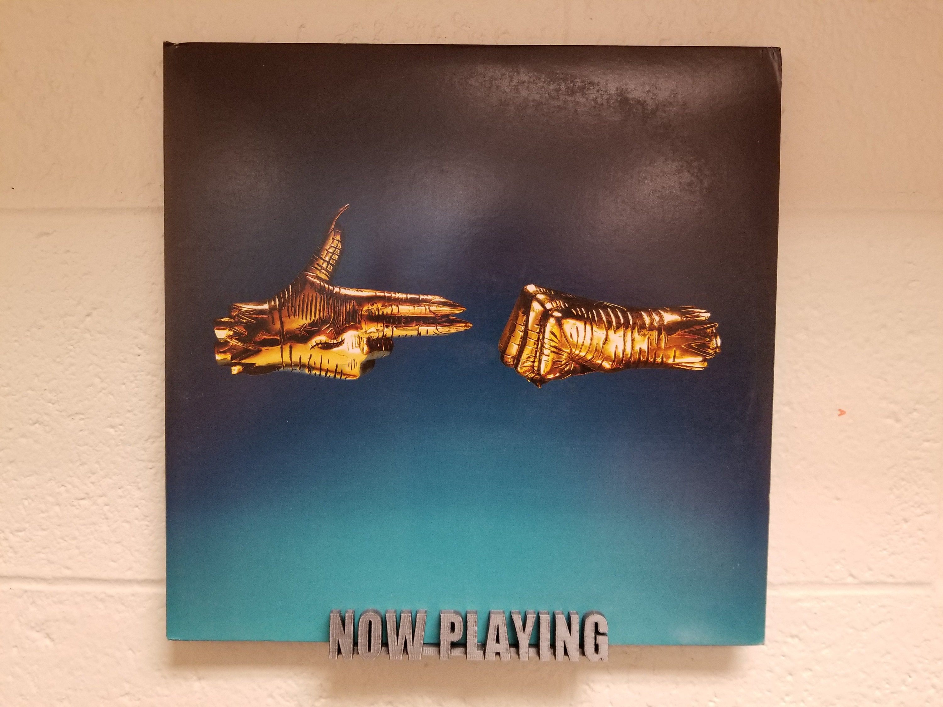 Now Playing Display Stand Wall Mount Vinyl Record Display Etsy Canada