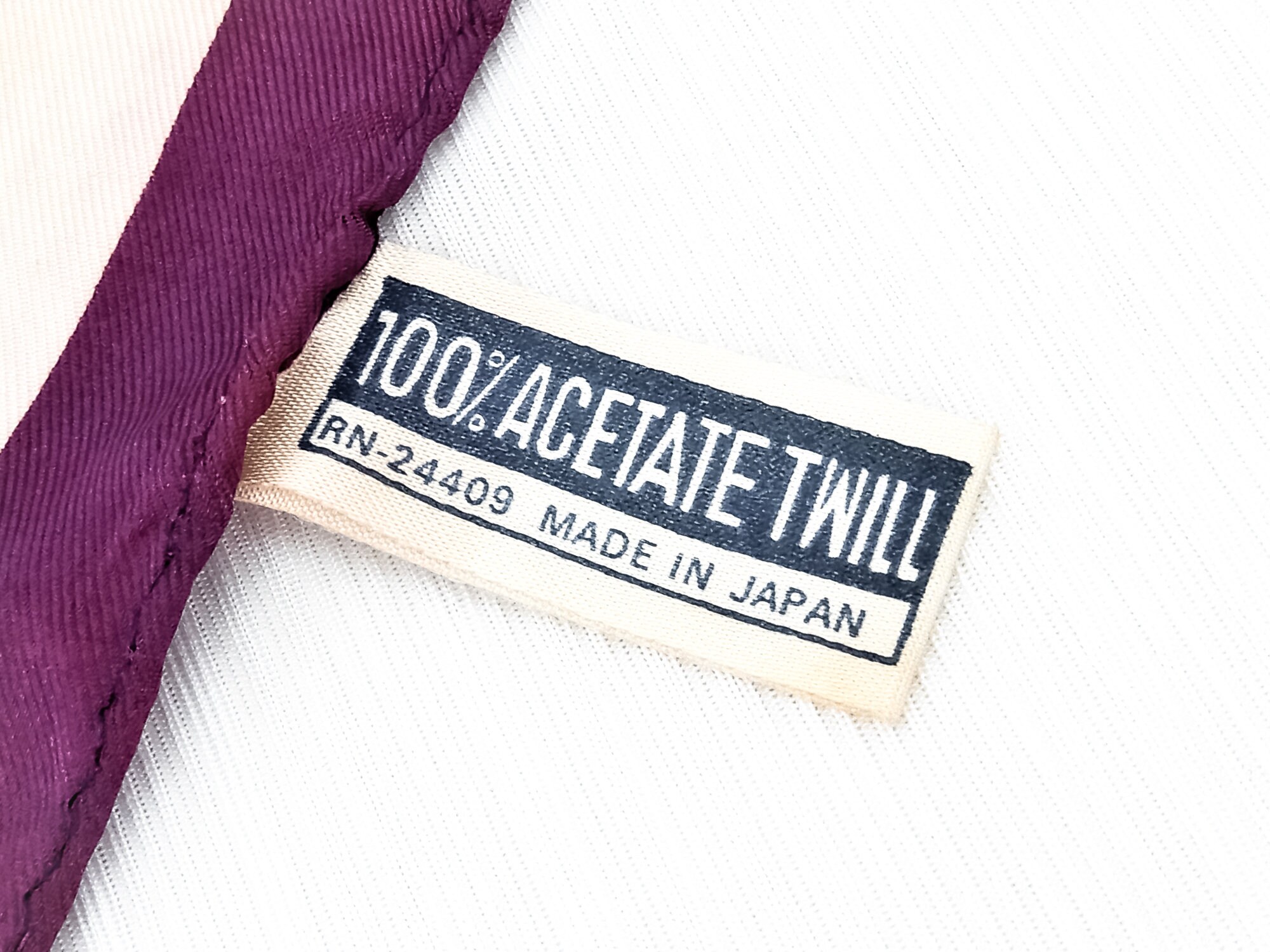 Vintage Square Bicentennial Scarf Made of Red, Purple, and Vintage Square Bicentennial Scarf Made of Red, Purple, and