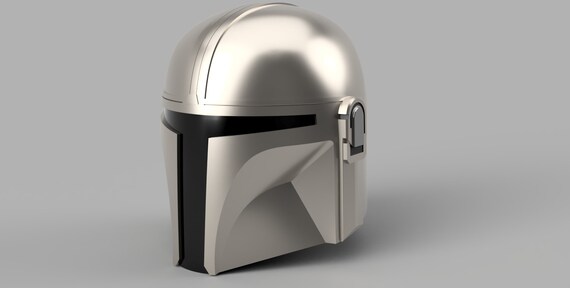 3D printable helmet inspired by The Mandalorian | Etsy