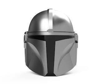 Casque imprimable en 3D inspiré de The Mandalorian