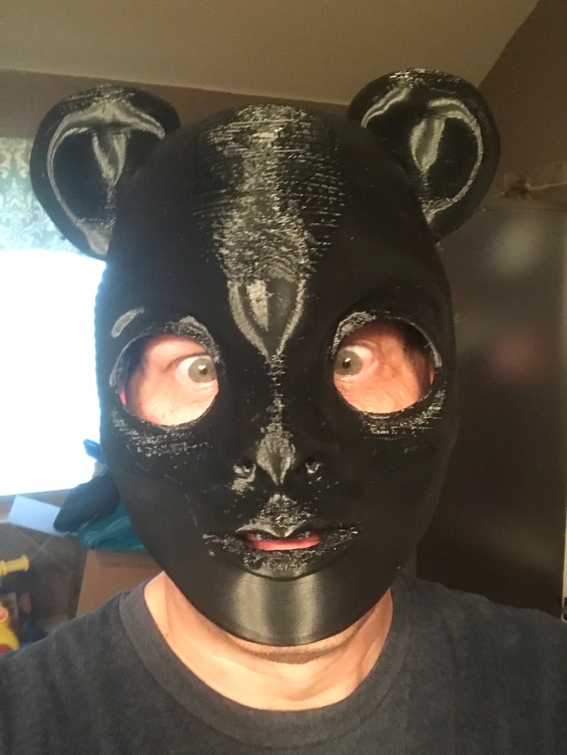 3D Printable Space Bear Face Shell