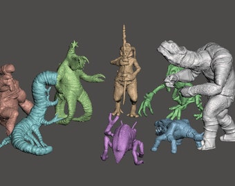 3D Printable Chess Pieces..... in spaaaaaaace!