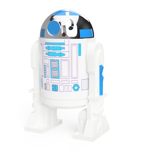 3D Printable Life Sized figurine d’action inspirée par le R2D2 vintage