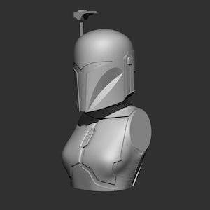 3D Printable stand for generic female Mando