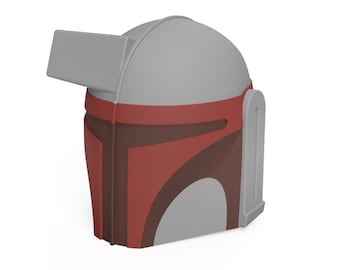 casque imprimable 3D d’inspiration Vintage Fett action figure