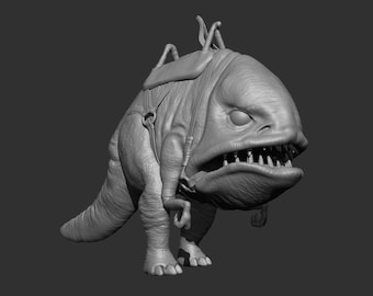 3D Printable Figure inspired by the Blurrg