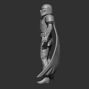 3D Printable custom Mandalorian figure image 8