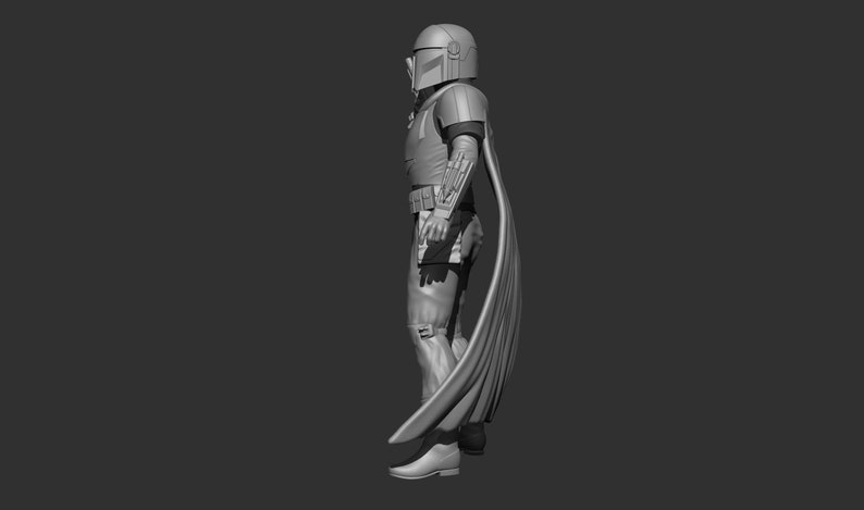 3D Printable custom Mandalorian figure image 8