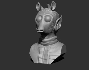 3D Printable MacLunkey bust