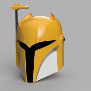 3D Printable Helmet inspired by Ursa Wren