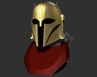 3D Printable stand for The Armorer helmet