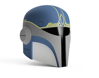 Casque imprimable 3D inspiré par Fenn Rau