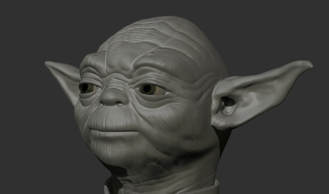 Life Sized 3D Printable Action Figure Inspired by Master Yoda Etsy Life Sized 3D Printable Action Figure Inspired by Master Yoda Etsy