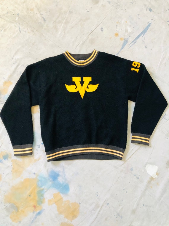 Vintage 1950s/60s Champion Running Man Black Athle
