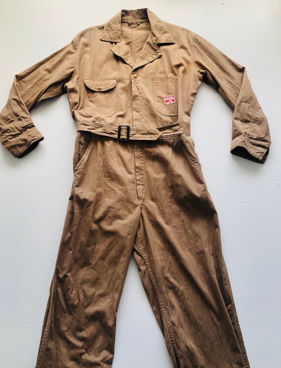Rare 1940s/50s Workwear Pioneer Industri-All’s Tan
