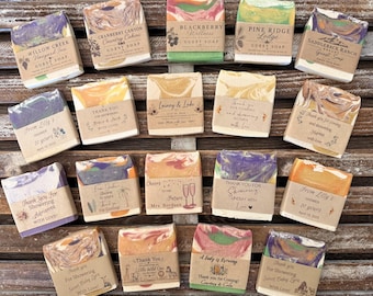 Custom Goat Milk Soap Favors – Wedding, Baby Shower, Guest Soaps