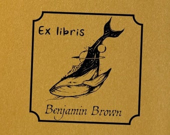 Sello personalizado Ex Libris, sello personalizado para libros de biblioteca, autoentintable.
