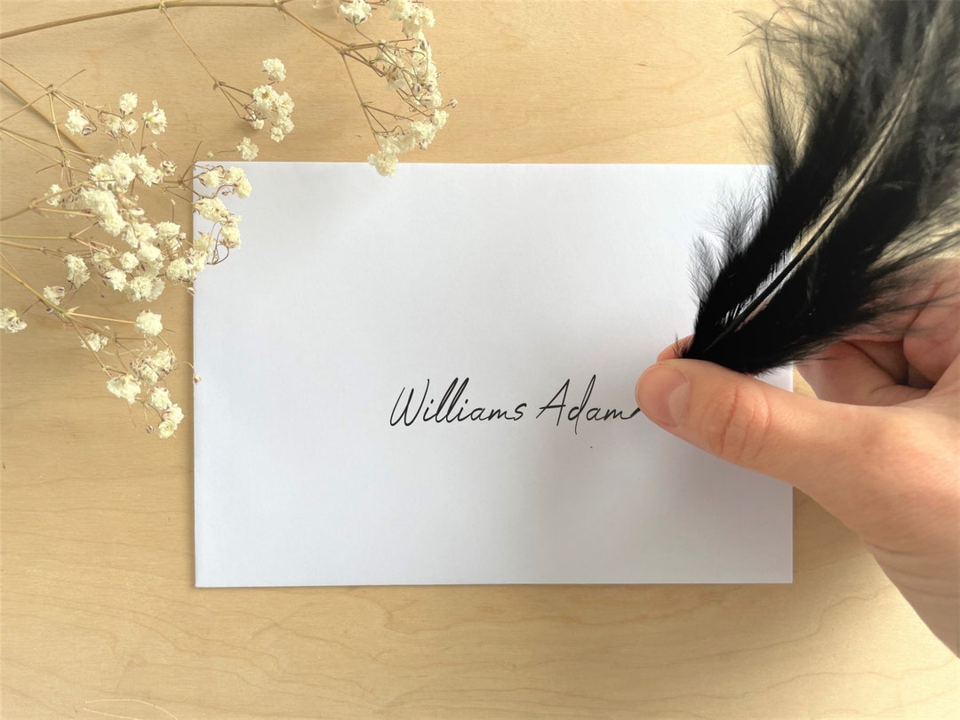Personalized Digital Signature: Custom Name Design (PDF, PNG, JPEG) - Etsy