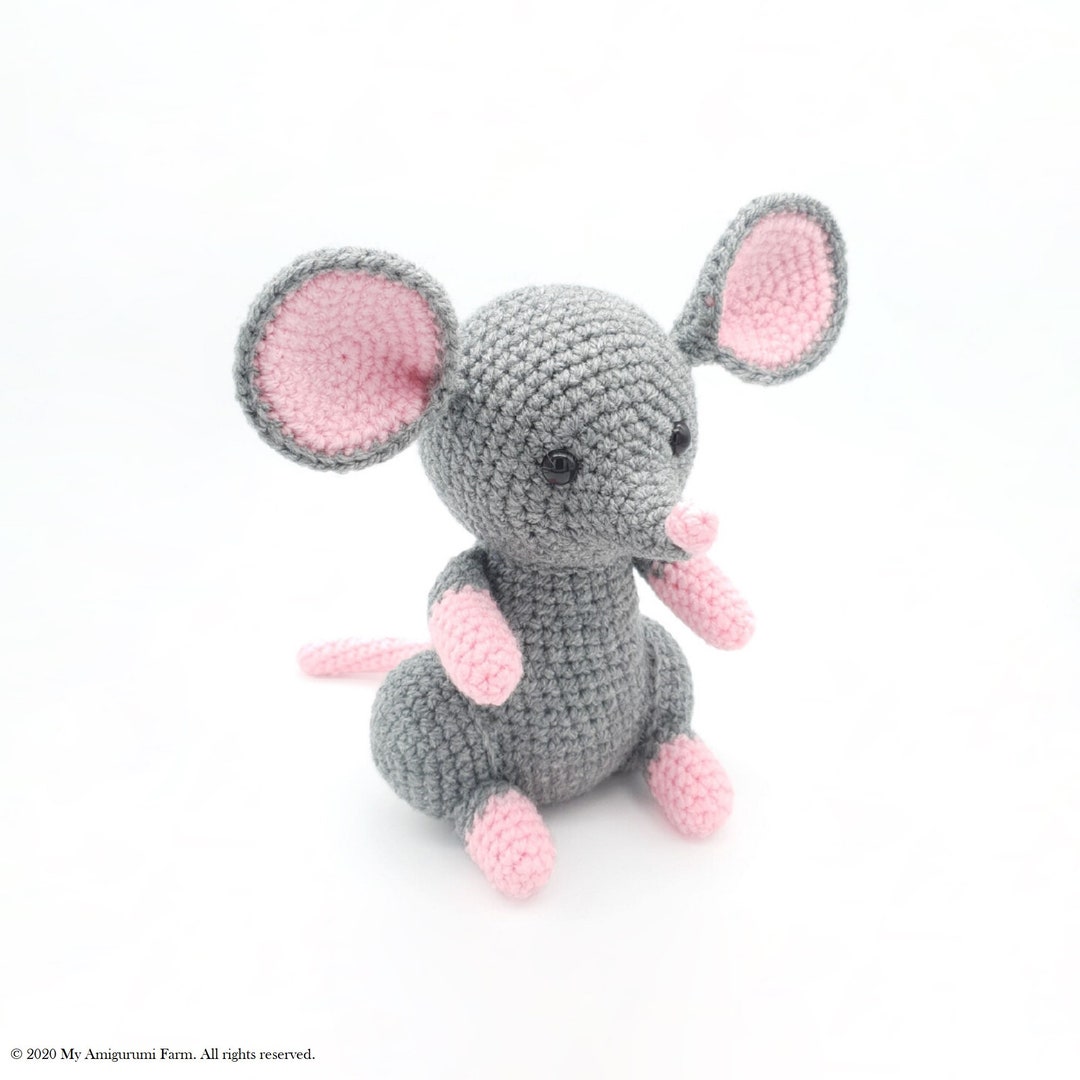 PATTERN: Crochet Mouse Pattern Amigurumi Mouse Pattern Etsy