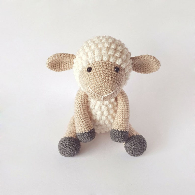 PATTERN: Crochet sheep pattern Amigurumi sheep pattern crocheted sheep pattern crochet lamb pattern PDF crochet pattern tutorial image 3