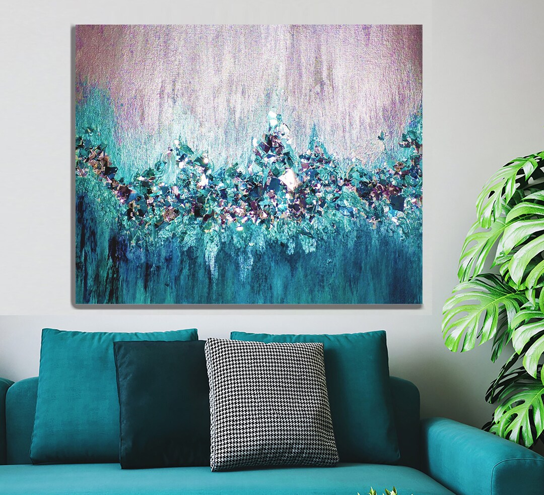 Glitter Canvas Wall Art