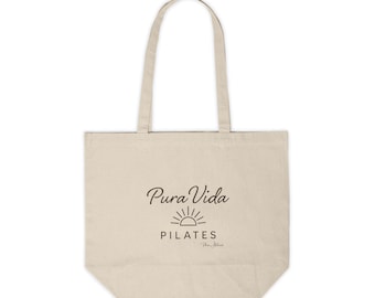 Pura Vida Pilates Canvas Tote