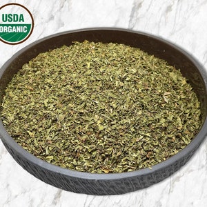 ORGANIC SPEARMINT LEAF, cut & sifted | Dried Spearmint Herb | Bulk Spearmint | Bulk Herbs