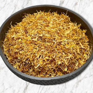 ORGANIC MARIGOLD/CALENDULA Petals Dried | Dried Herbs | Natural Flower Petals