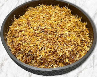 Organic Dried Calendula Petals: Natural Herbs, Tea Blends