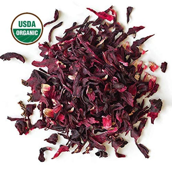 ORGANIC HIBISCUS FLOWER C/S | Bulk Hibiscus sabdariffa | 16 oz Hibiscus Flower c/s  | Dried Herbs | Metaphysical | Natural Herbs