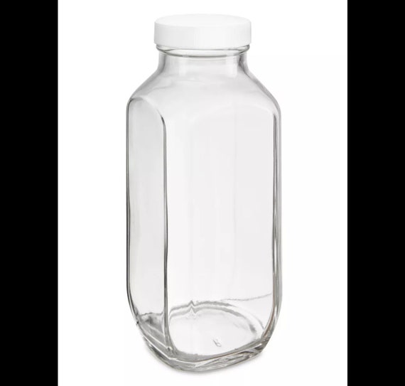 White Caps for Glass Bottles