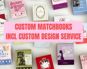 Fully Custom Matchbooks - Completely Custom Matches