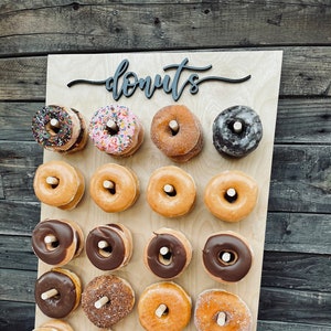 Donut Board - Plans