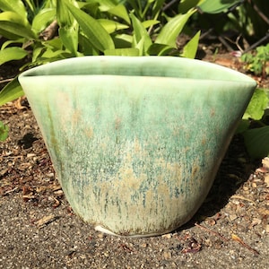 Crumpled Light-Green Cup