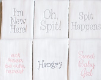 funny burp cloth sayings