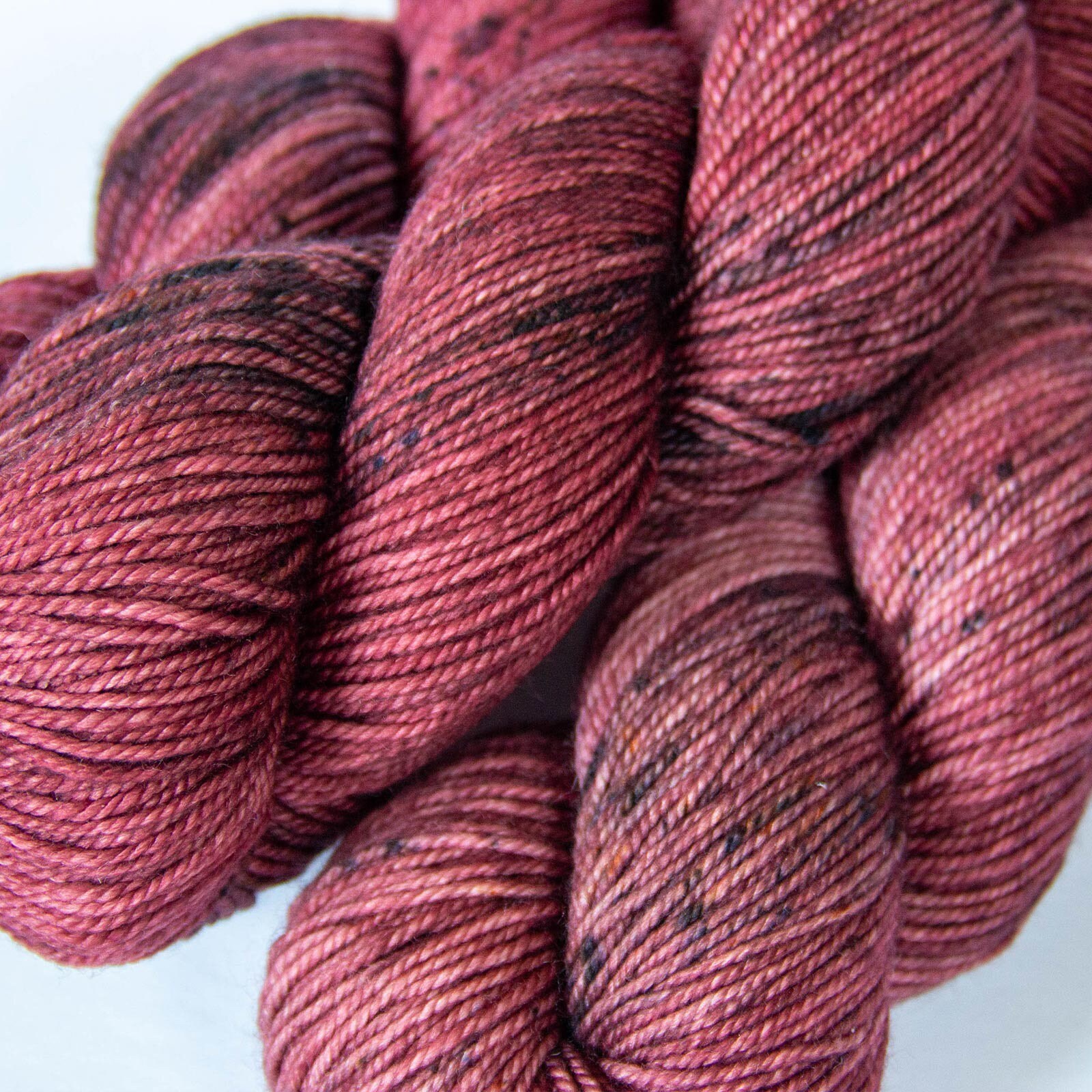 Hand Dyed DK Merino Yarn in Muted Red Pinot Noir Etsy