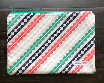 Zipper pouch/ handbag