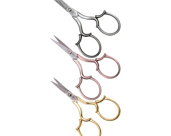 Leaf Handle Embroidery Scissors - 4"