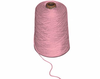 Six-Strand Embroidery Thread Floss Cone - Pink, Green, Red, Blue