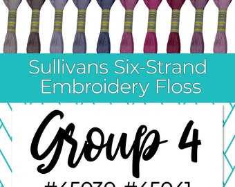 Sullivans Six-Strand Embroidery Floss Group 4