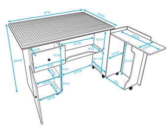 Quilter’s Design Table