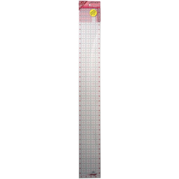 The Cutting EDGE 4.5″ x 37″ Frosted Ruler