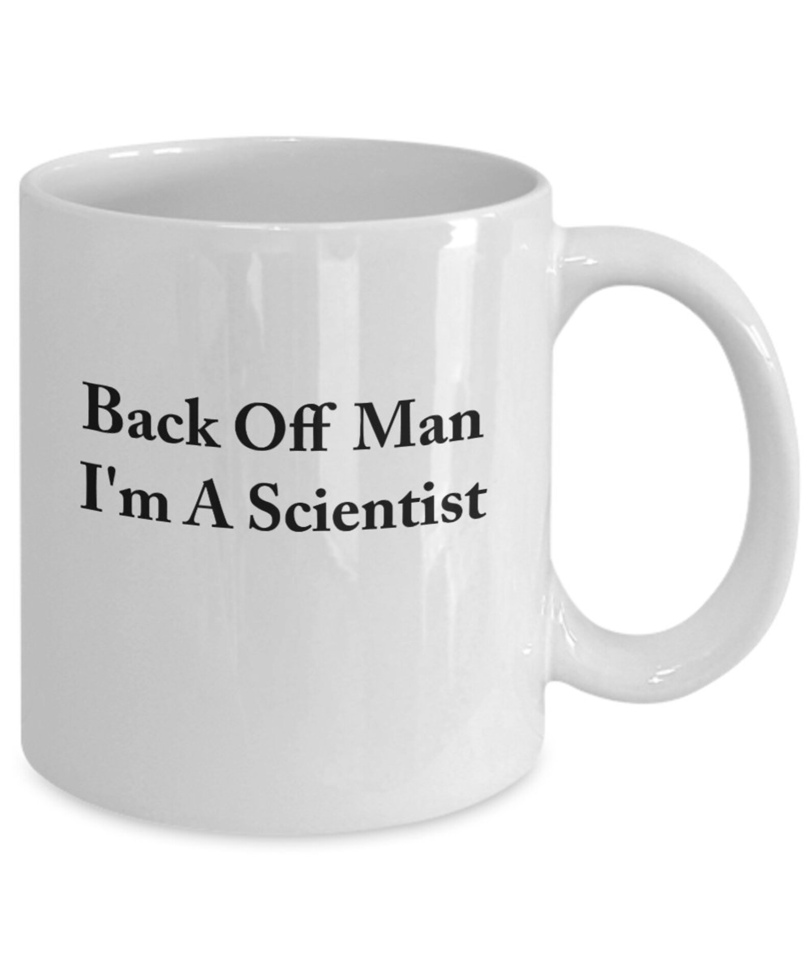 Back off Man I'm a Scientist Bill Murray Ghostbusters Mug - Etsy